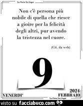 Pensiero del giorno: il nostro tempo è il regalo più bello che