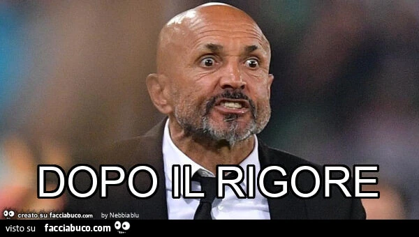 Dopo il rigore
