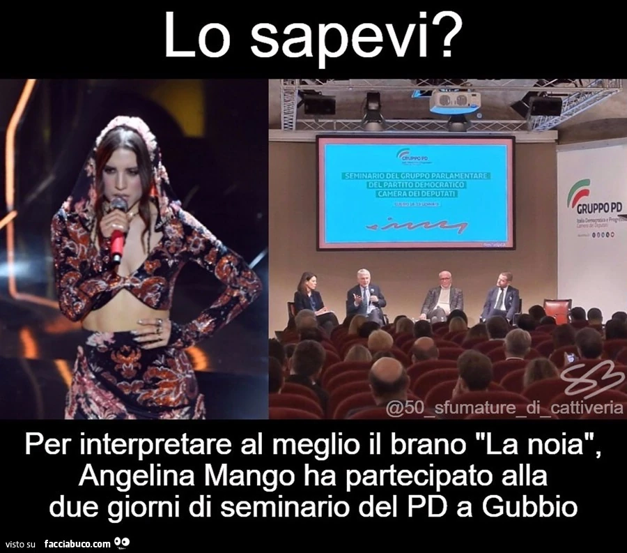 Lo sapevi?