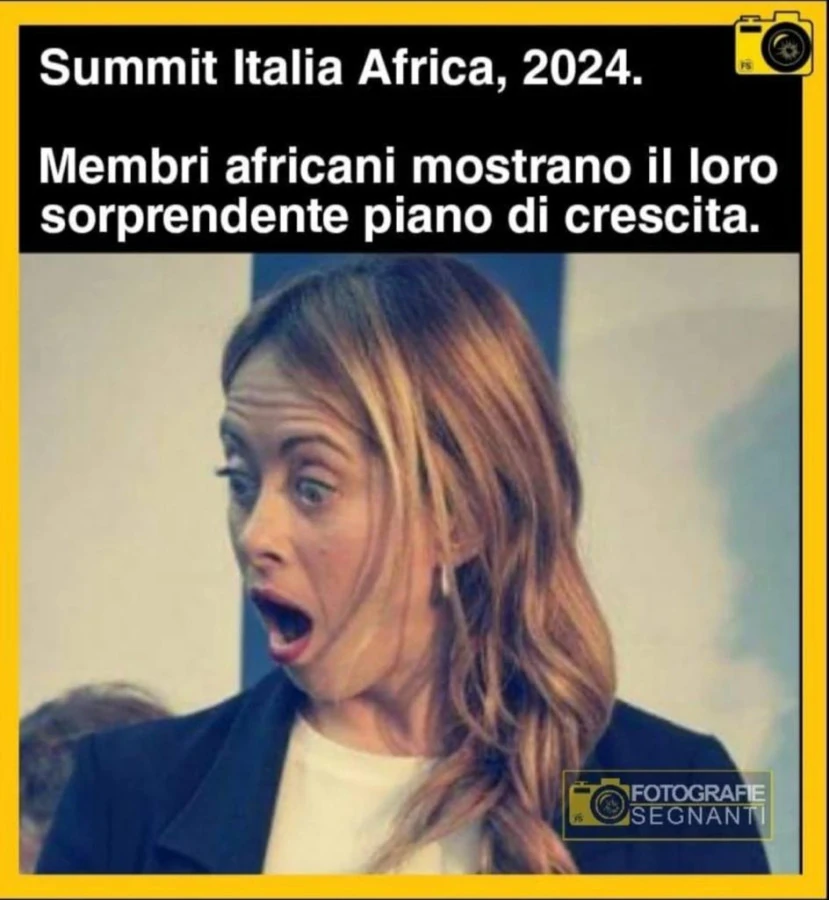 Italia Africa etnia Meloni