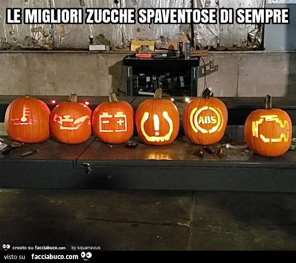 Le migliori zucche spaventose di sempre