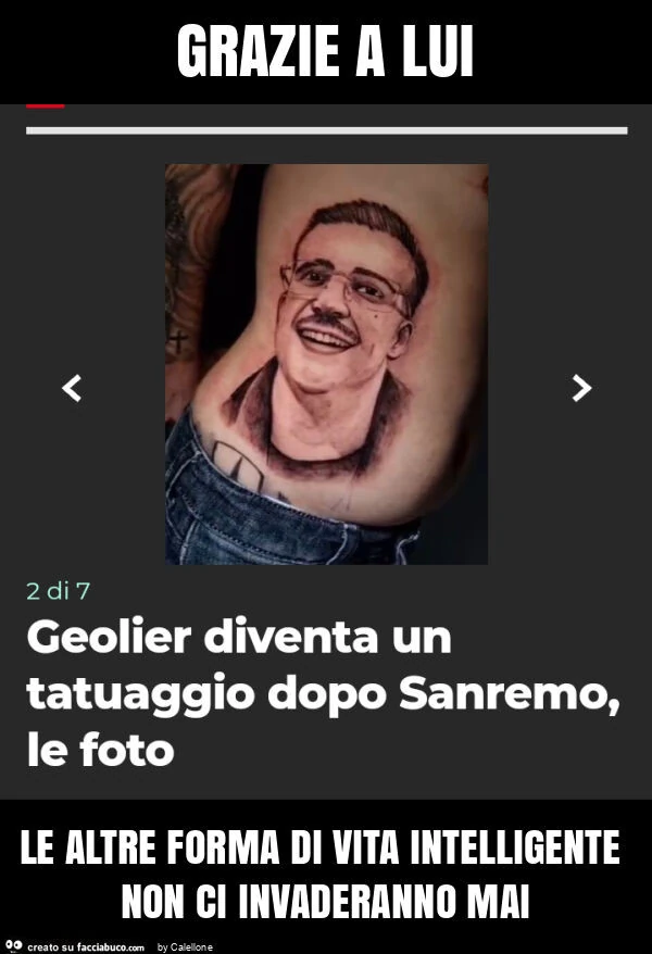 Grazie a lui le altre forma di vita intelligente non ci invaderanno mai