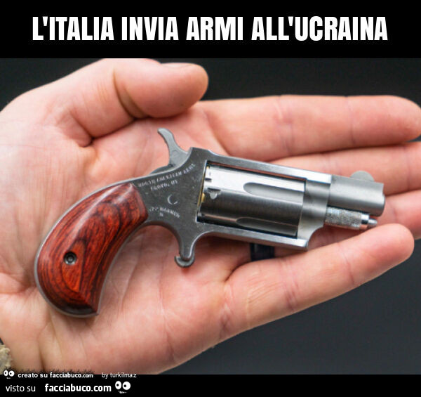 L'italia invia armi all'ucraina