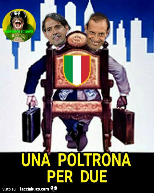 Una poltrona per due inzaghi e allegri