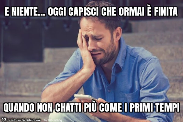 Fine di una storia d'amore
