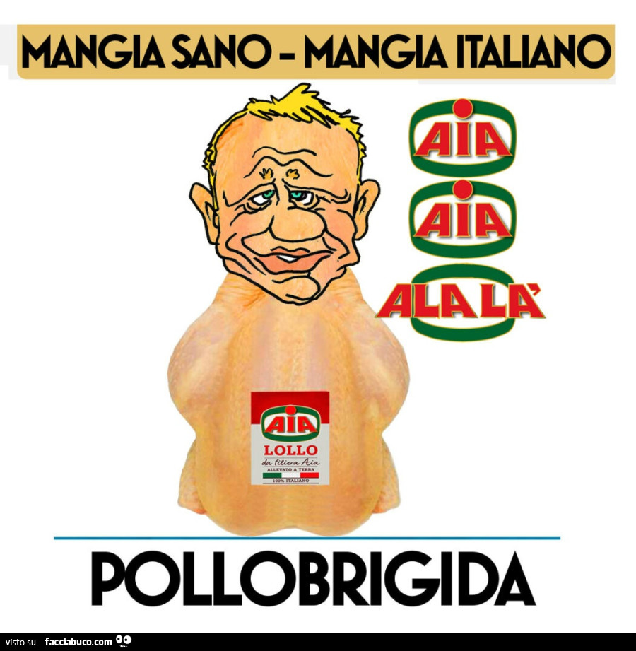 Mangia sano mangia italiano pollobrigida