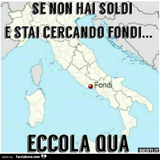 Se cerchi fondi&hellip; trovati! Sorridi e non disperare è sono alla portata di tutti