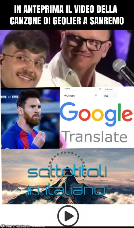 In anteprima il video della canzone di geolier a sanremo