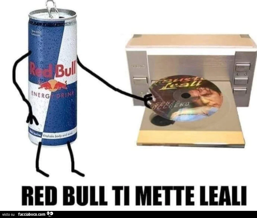 Red bull ti mette leali