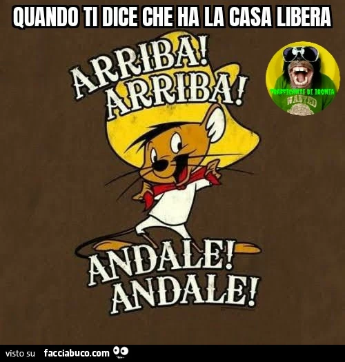 Quando ti dice che ha la casa li6