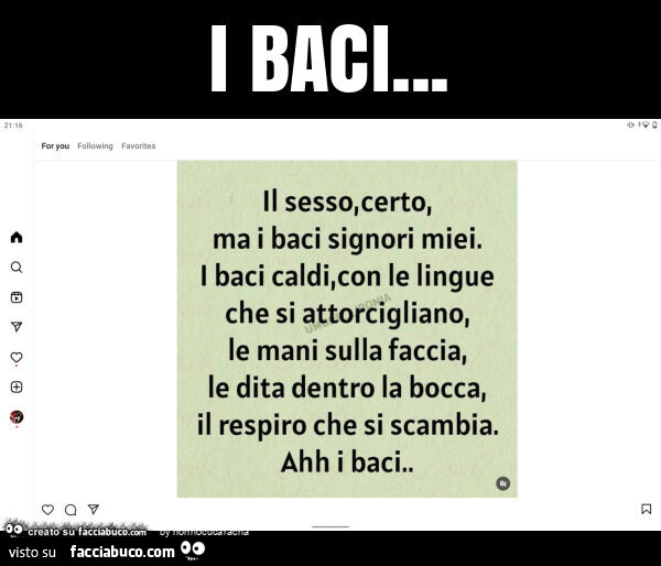 I baci