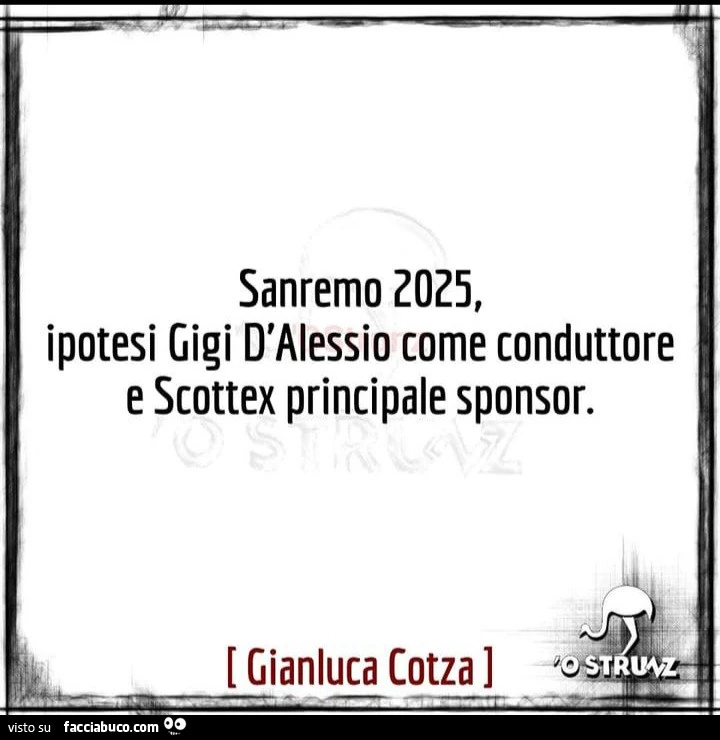 Sanremo 2025, ipotesi Gigi D'Alessio come conduttore e scottex principale sponsor