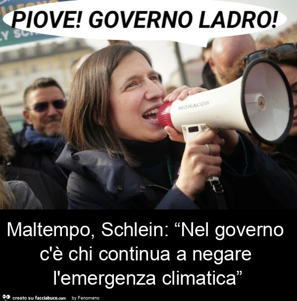 Maltempo, schlein: “nel governo c'è chi continua a negare l'emergenza climatica”
