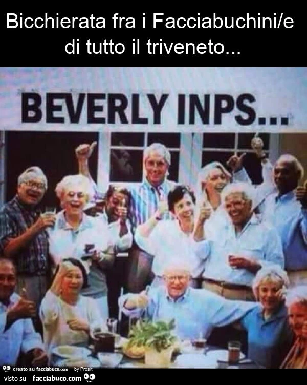 Bicchierata fra i facciabuchini/e di tutto il triveneto