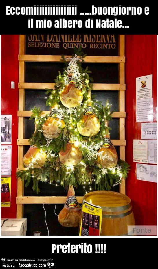 Eccomiiiiiiiiiiiiiiii&hellip; buongiorno e il mio albero di natale&hellip; preferito