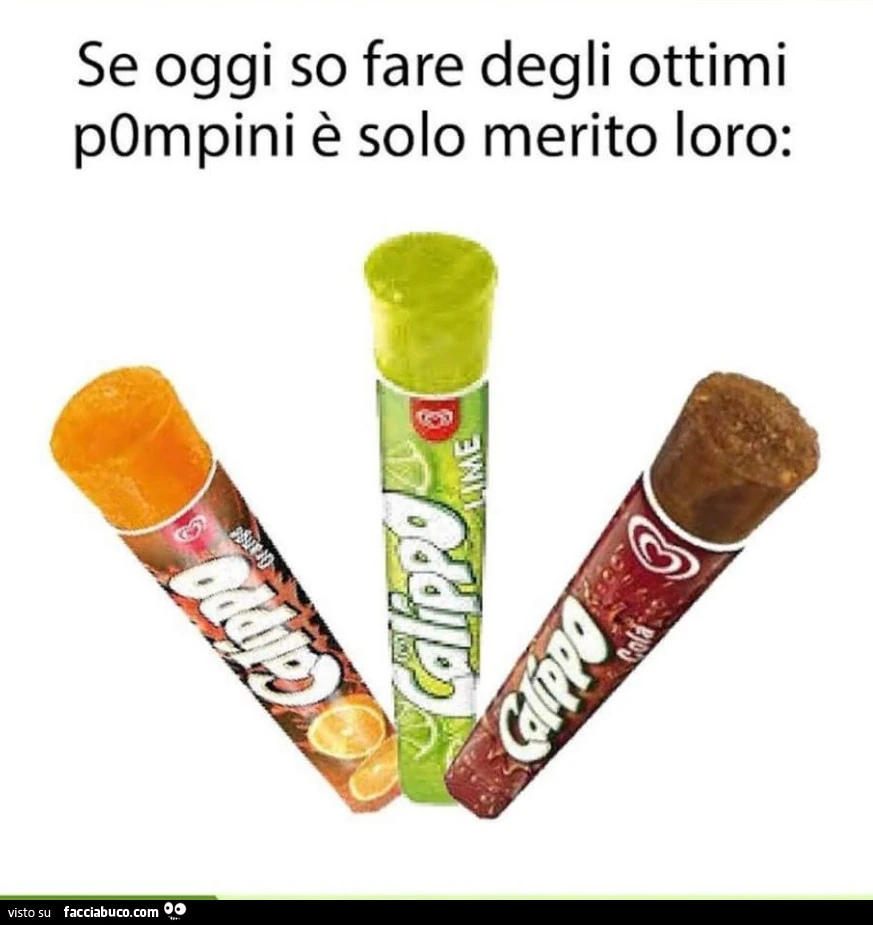 Se oggi so fare degli ottimi pompini è solo merito loro