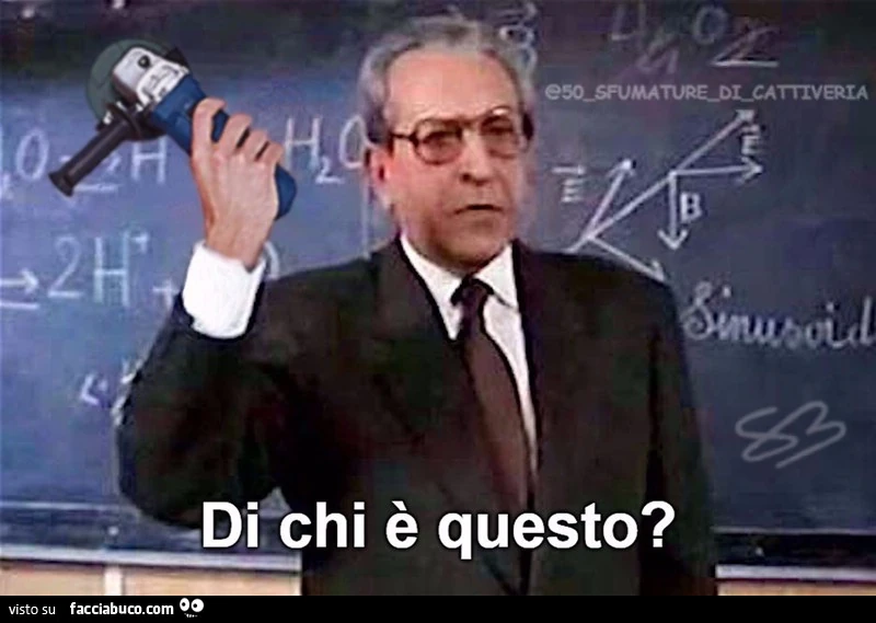 Di chi è questo?