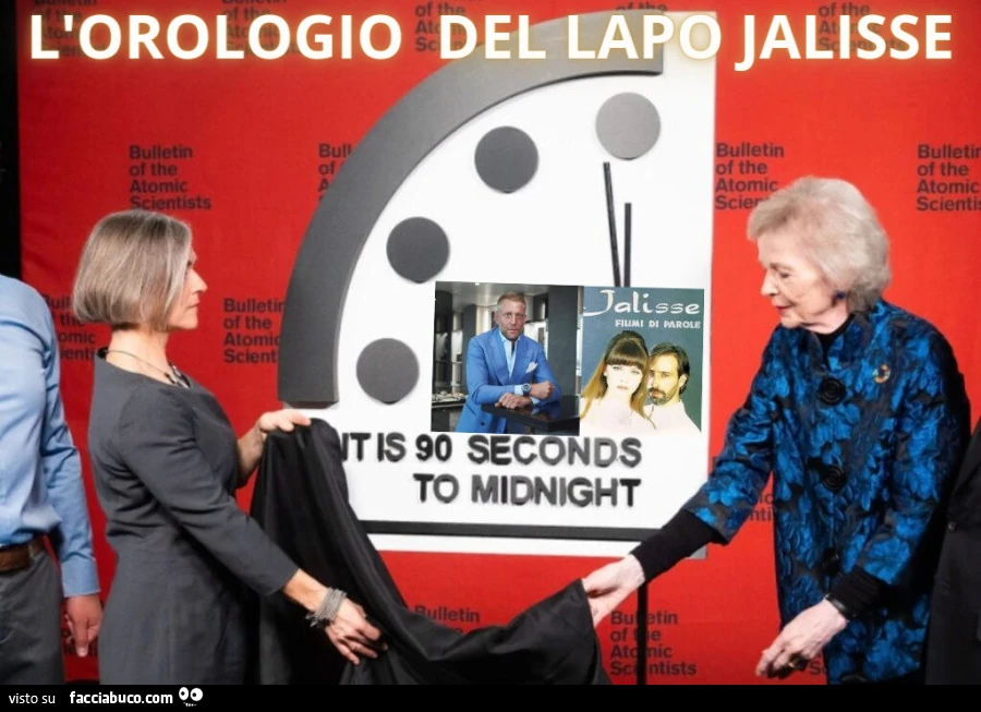 90 secondi orologio apocalisse