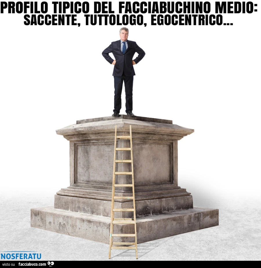 Profilo tipico del facciabuchino medio
