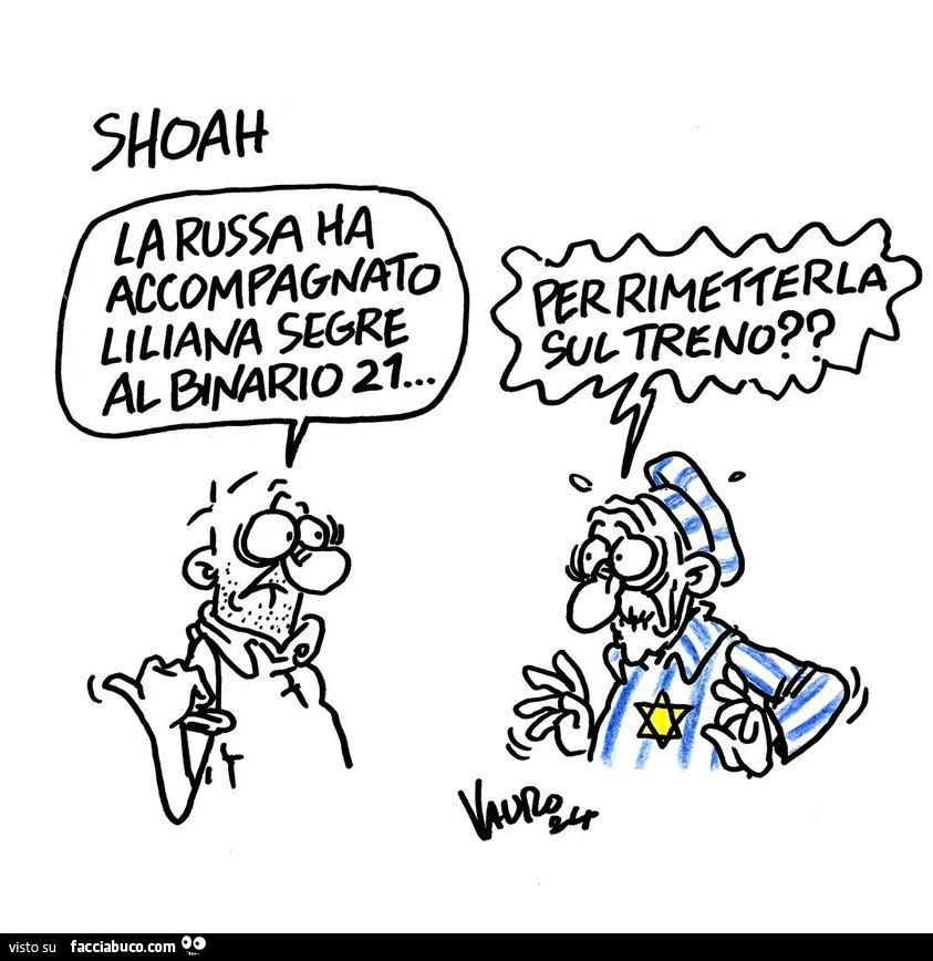 Shoah. La Russa ha accompagnato Liliana Segre al binario 21. Per rimetterla sul treno?