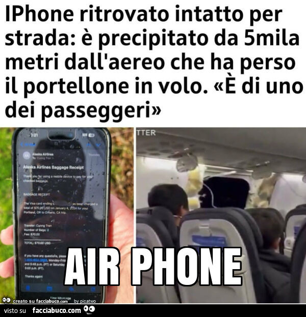 Air phone