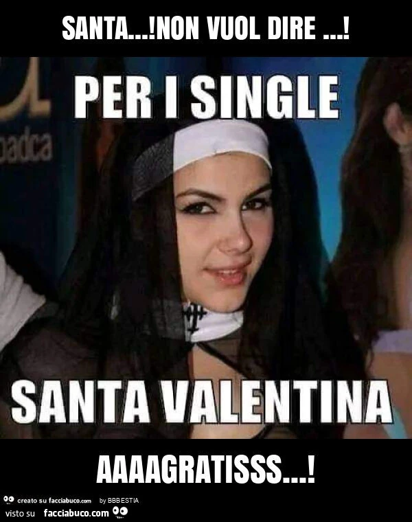 Santa&hellip; ! Non vuol dire&hellip; ! Aaaagratisss