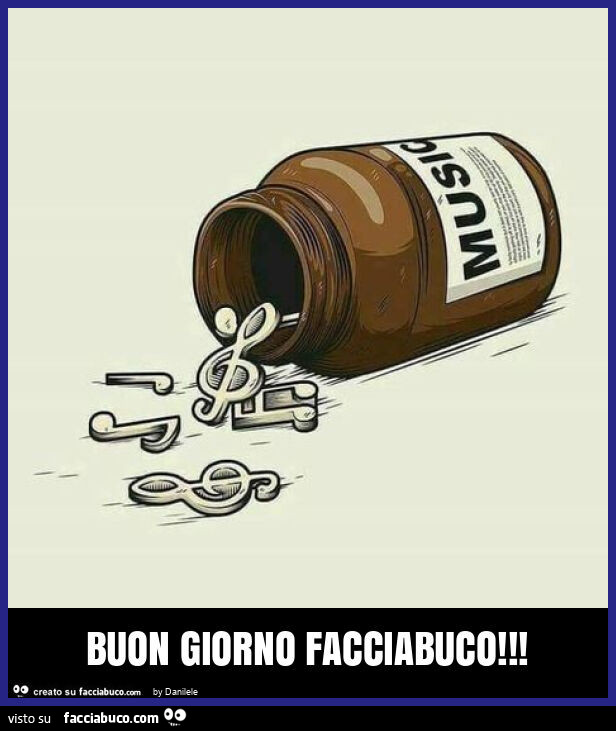 Buon giorno facciabuco