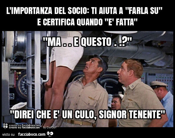 L'importanza del socio: ti aiuta a "farla su" e certifica quando "è fatta"