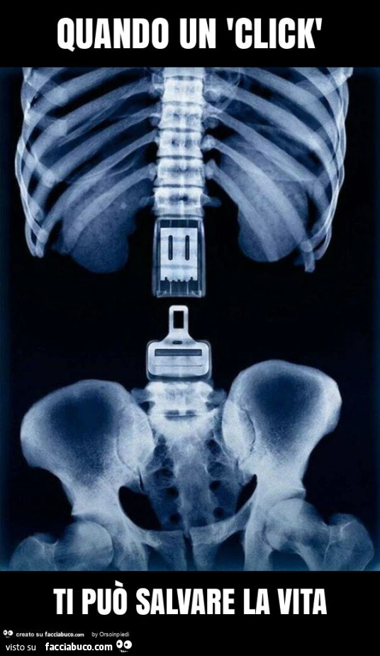 Quando un 'click' ti può salvare la vita