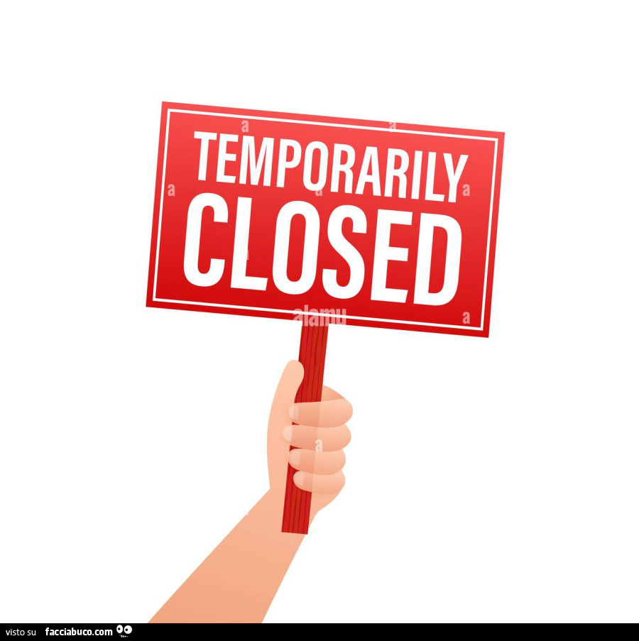 Temporarily closed