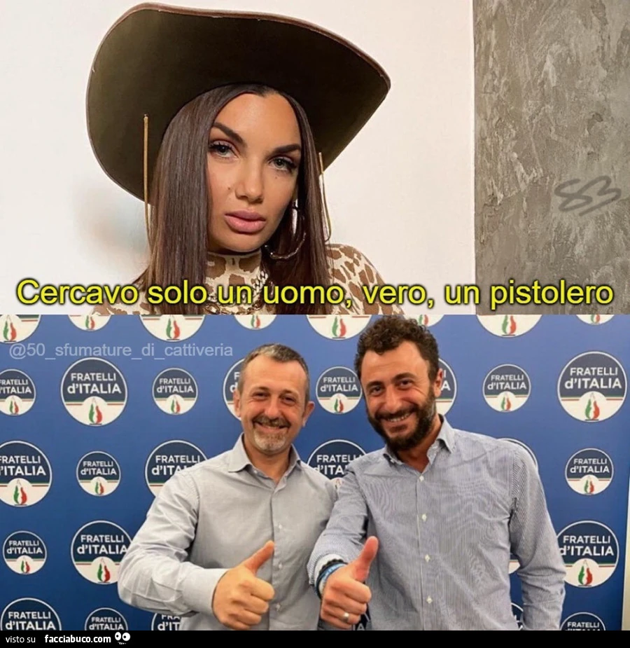 Cercavo solo un uomo, vero, un pistolero