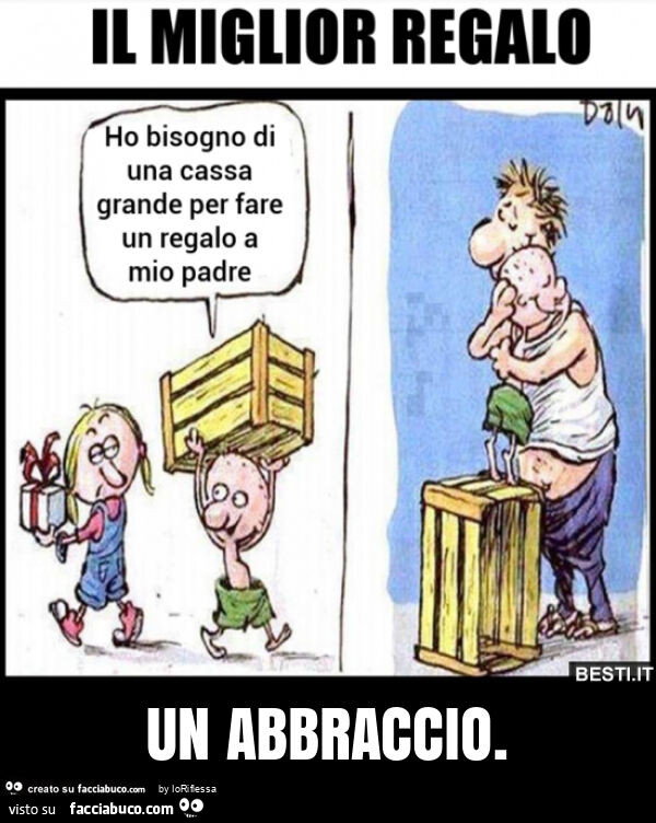 Un abbraccio