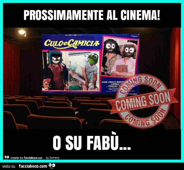 Prossimamente al cinema! O su fabù