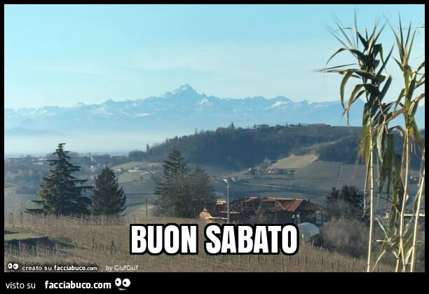 Buon sabato