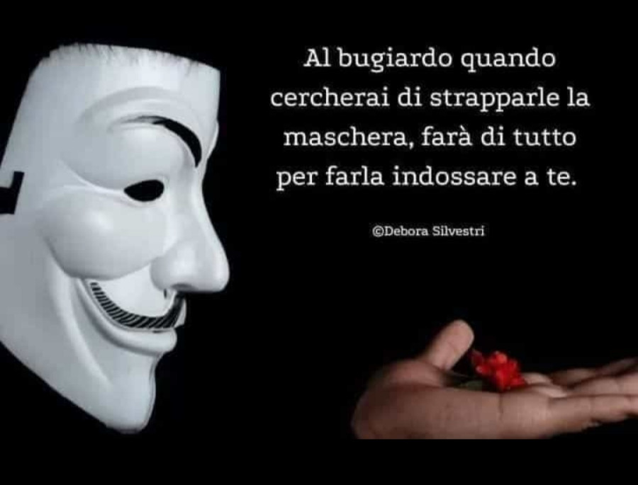 Buongiorno cattiveria maschera