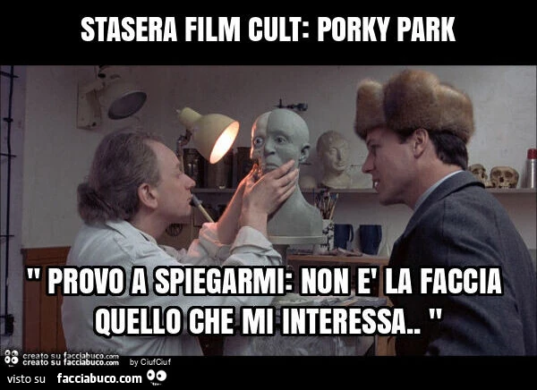 Stasera film cult: porky park