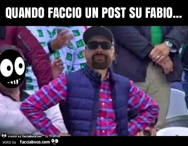 Quando faccio un post su fabio