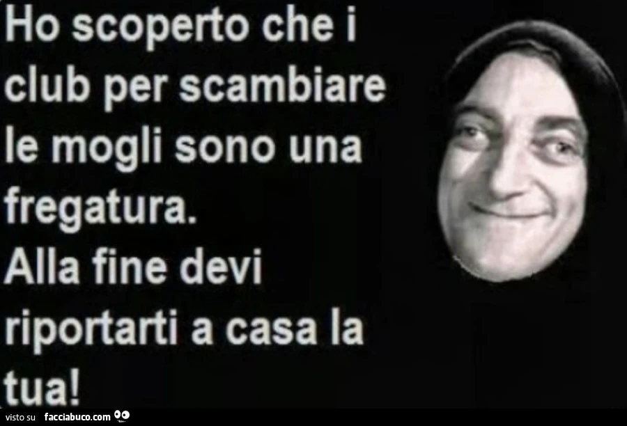 Scambio moglie