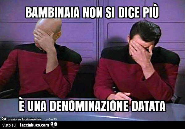 Bambinaia non si dice più è una denominazione datata