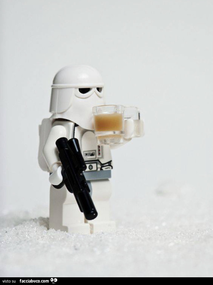 Caffè per il lego Star Wars
