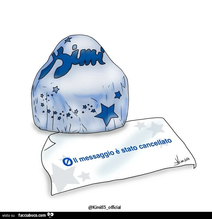Il messaggio è stao cancellato