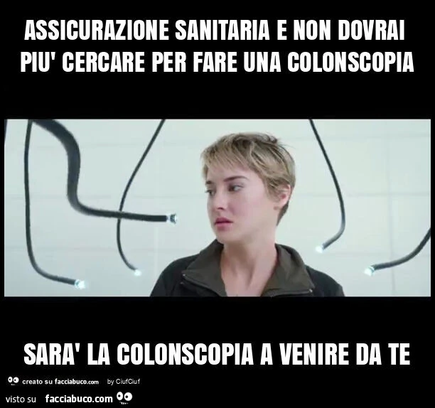 Assicurazione sanitaria e non dovrai piรน cercare per fare una colonscopia sarร la colonscopia a venire da te