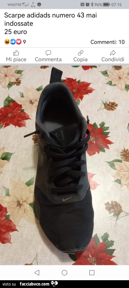 Scarpe Adidas vendita
