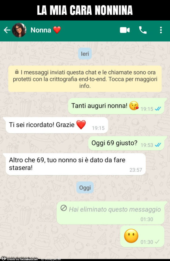 La mia cara nonnina