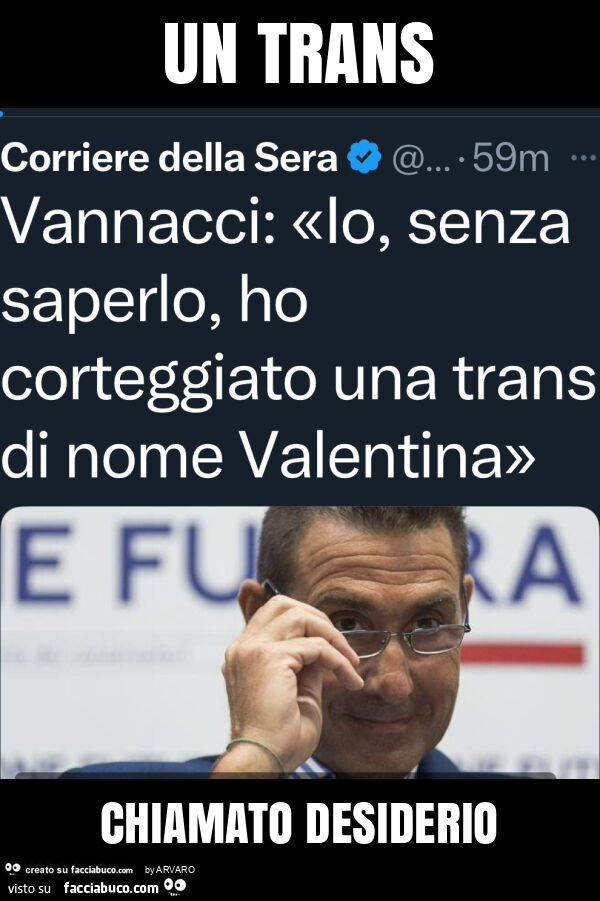 Un trans chiamato desiderio