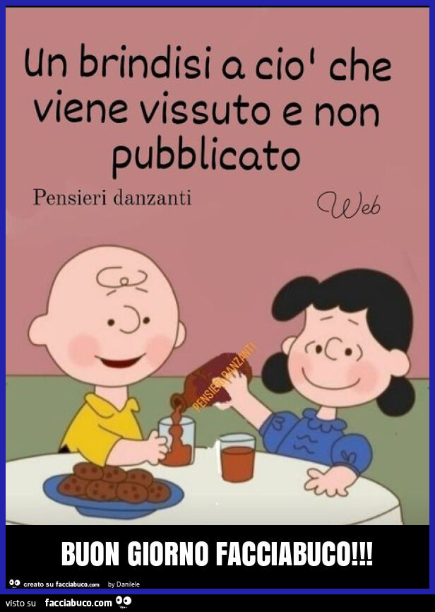 Buon giorno facciabuco