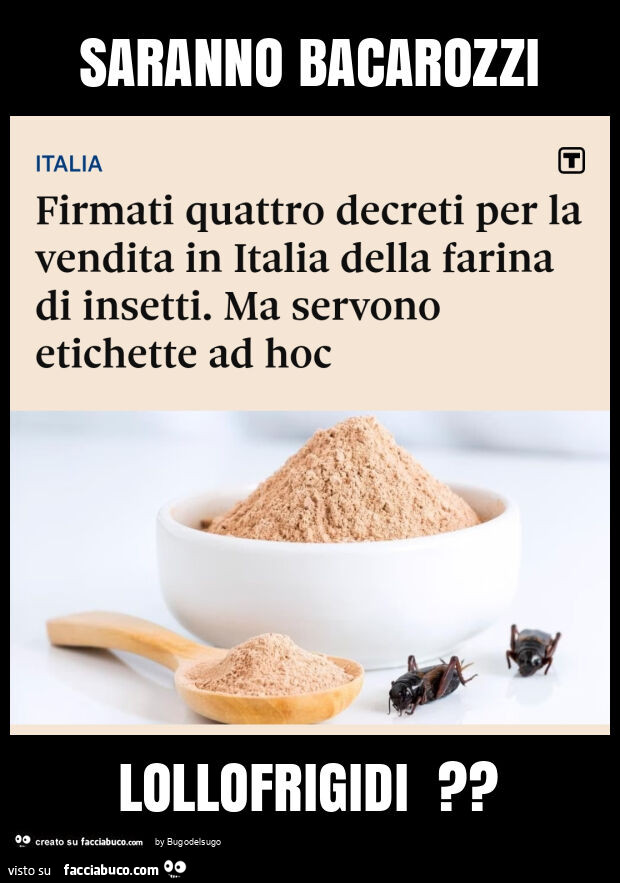 Saranno bacarozzi lollofrigidi?